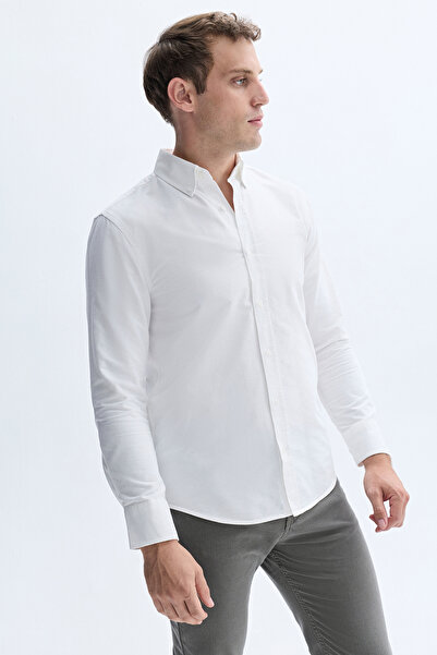 Mudo Slim Fit Long Sleeve Shirt
