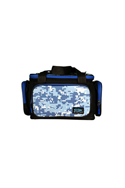 FİSH MASTER Blue Camo Helper Bag Lrf Spin Balıkçı Çantası