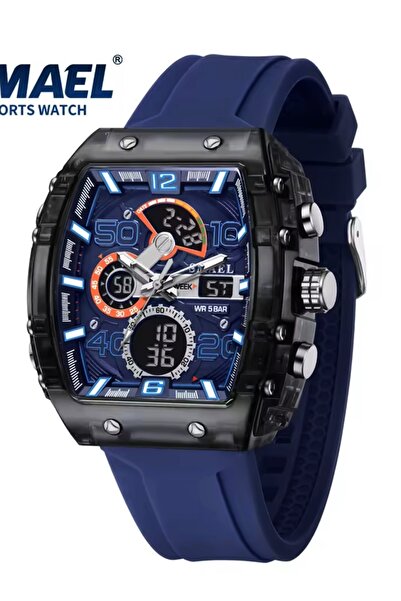 SMAEL 8109 Mavi Renk Spor Erkek Kol Saati