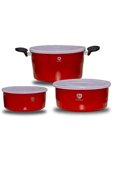 Extramall 17-piece non-stick kitchen pot and pan set with removable handle, wok and lids