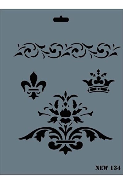 BulutRetail Rich New Series N134 Stencil 35X25 cm