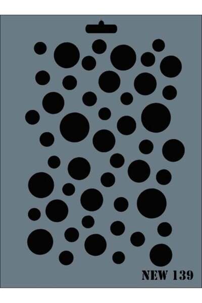 BulutRetail Rich New Series N139 Stencil 35X25 cm