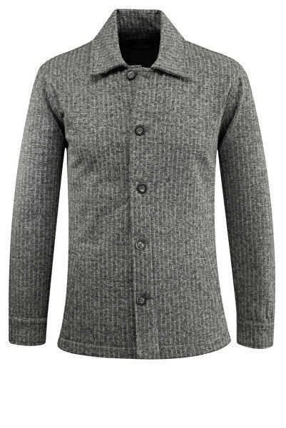 Çizgi Triko Men's Seasonal Fabric Cardigan Striped Patterned Classic Fit - 5234g