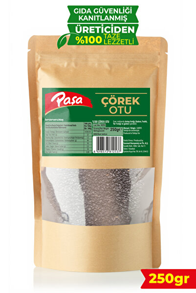 Paşa Kuruyemiş Çörekotu 250 Gram