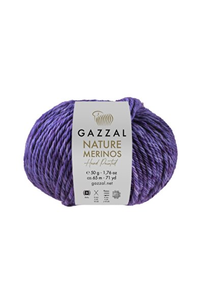 Gazzal Nature Merinos %100 Avustralya Merinos Yünü 50g / 65m Kalın Örgü İpliğ...