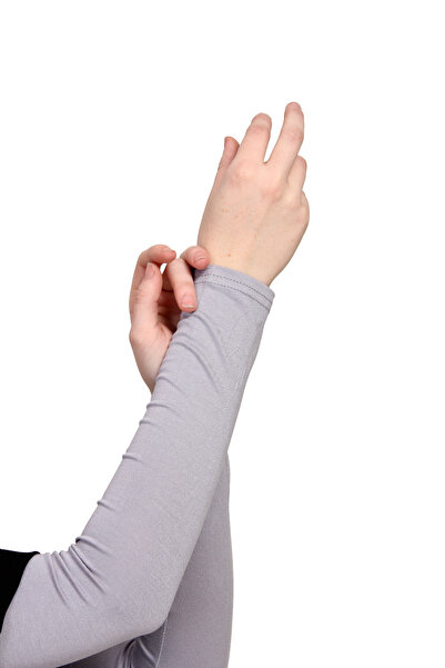 TRModam Mâneci anti-alunecare și anti-transpirație din Lycra – 1 pereche, uni...