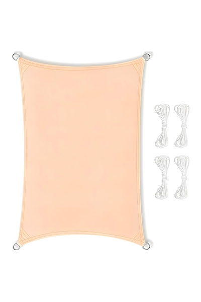 Other Velă de umbră premium bej, mare, 4x6, impermeabilă, cu protecție UV
