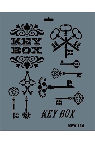BulutRetail Rich New Series N110 Stencil 35X25 cm