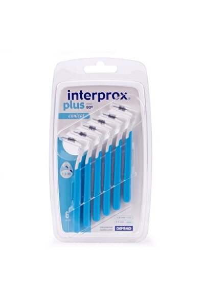 Dentaid Set 6 periuțe de dinți interdentare Interprox Plus, unghi L 90°, form...
