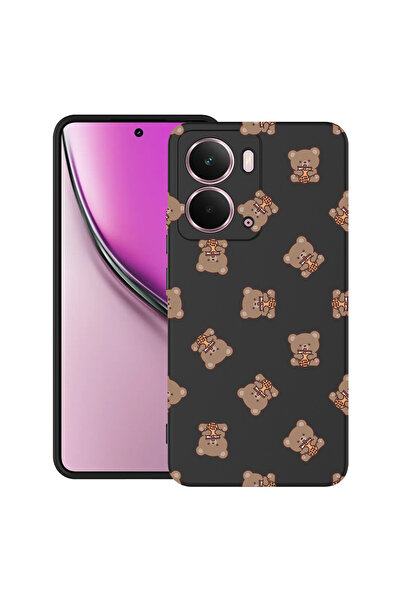 bestcase Carcasă ultra subțire TPU pentru Realme P3, model ursuleț de pluș, 2...