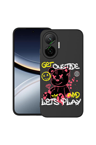 bestcase Carcasă ultra subțire TPU pentru Poco F7, Teddy Bear Lets Play, 2052...