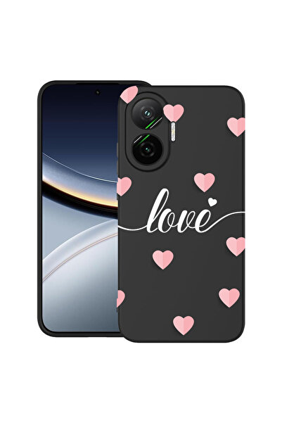 bestcase Carcasă ultra subțire din TPU pentru Poco F7, cu motive de inimă, 20...