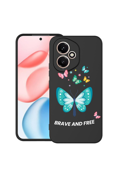 bestcase Carcasă ultra subțire TPU pentru Honor 400, fluturi, 2060076 B 1847