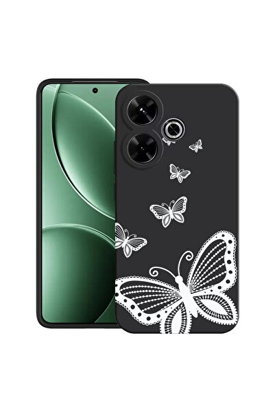 bestcase Carcasă ultra subțire TPU Mat pentru Xiaomi Redmi 13x, fluture, 2052...