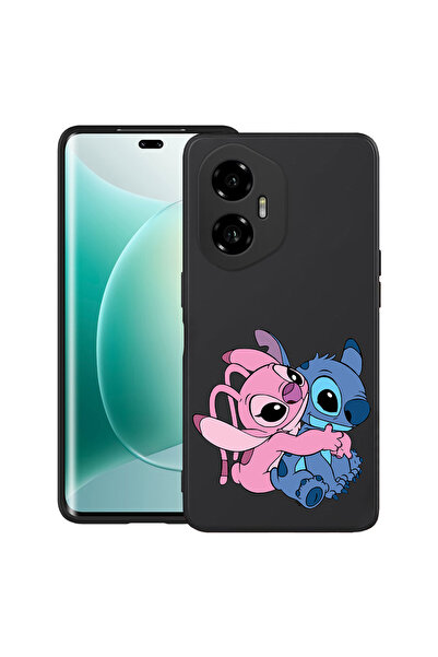 bestcase Carcasă ultra subțire TPU pentru Honor 300, model Angel Hugging Stit...