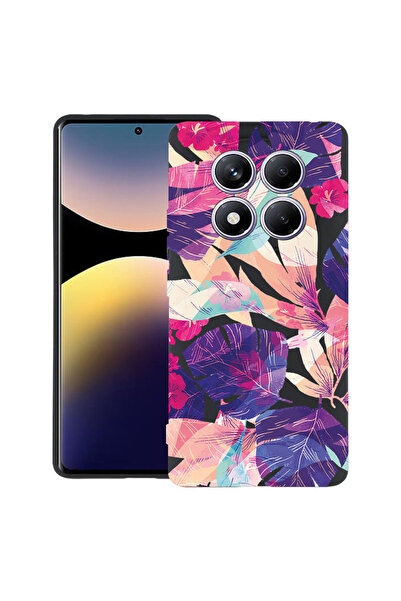 bestcase Carcasă ultra subțire TPU pentru Xiaomi Redmi Note 15 Pro 5G, flori ...