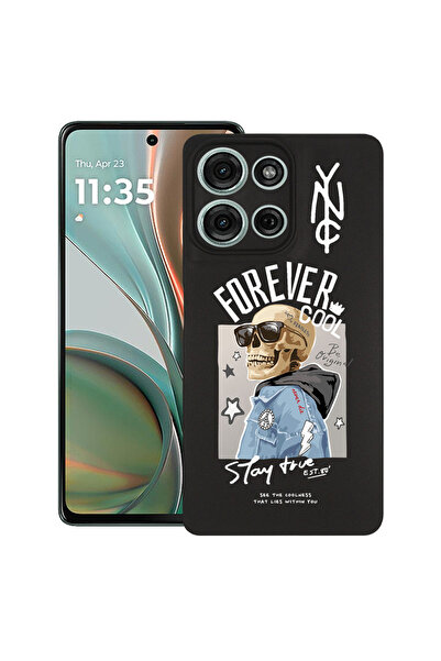 bestcase Carcasă ultra subțire din TPU pentru Motorola Moto G Power (2025), Forever Cool Skeleton, 2060073 B 935