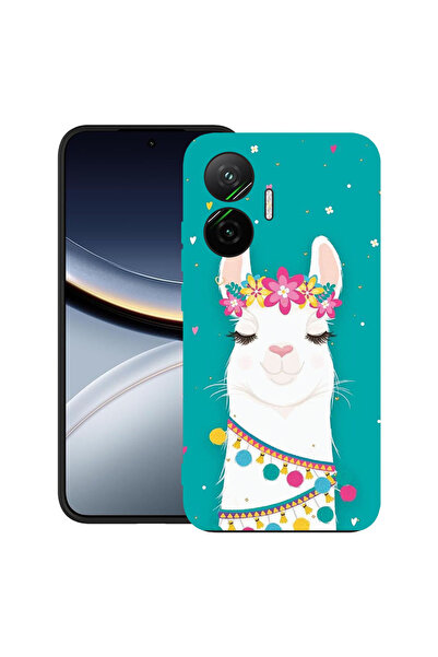 bestcase Carcasă ultra subțire din TPU pentru Poco F7, Lovely Lama, 2052009 B...