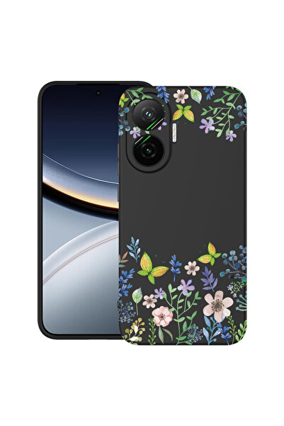 bestcase Carcasă ultra subțire TPU pentru Poco F7, cu imprimeu floral, 205200...