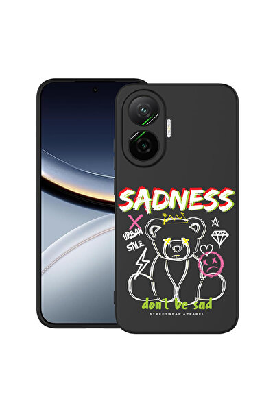 bestcase Carcasă ultra subțire TPU pentru Poco F7, Teddy Bear Sadness, 205200...