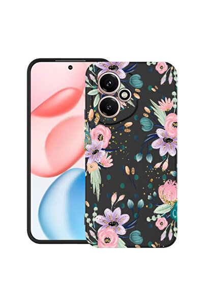 bestcase Carcasă ultra subțire TPU pentru Honor 400, Colecția Flowers, 206007...