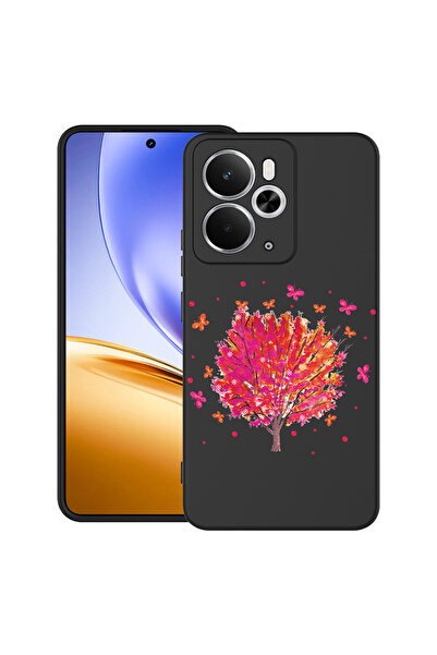 bestcase Carcasă ultra subțire TPU pentru Realme 14 5G, cu design fluturi cop...