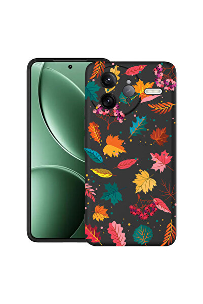 bestcase Carcasă ultra subțire TPU Mat pentru Poco F7 Ultra, culori de toamnă...