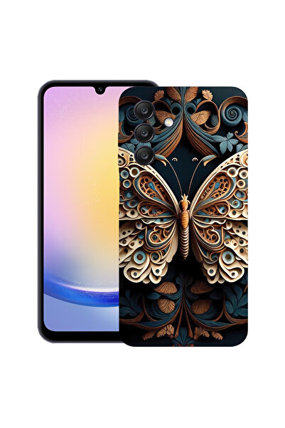bestcase Carcasă ultra subțire TPU pentru Samsung Galaxy M56, model Butterfly...