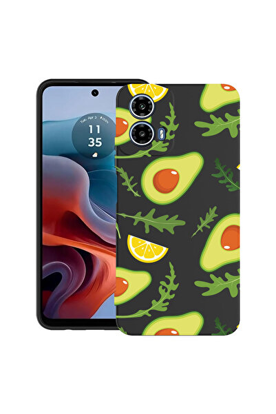 bestcase Carcasă ultra subțire din TPU pentru Motorola Moto G45, culoarea avo...
