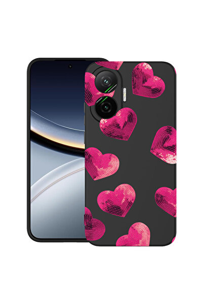 bestcase Carcasă ultra subțire TPU pentru Poco F7, model cu inimă, 2052009 B 987