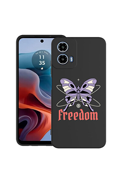 bestcase Carcasă ultra subțire TPU pentru Motorola Moto G45, Freedom - Butter...