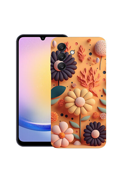 bestcase Carcasă ultra subțire TPU pentru Samsung Galaxy M56, Happy Flowers, 2052007 B 1149