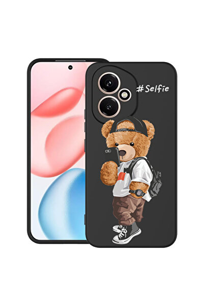 bestcase Carcasă ultrasubțire TPU pentru Honor 400, ursuleț de pluș pentru se...