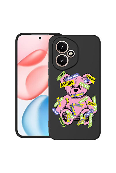 bestcase Carcasă ultra subțire TPU pentru Honor 400, Teddy Bear Amour, 206007...