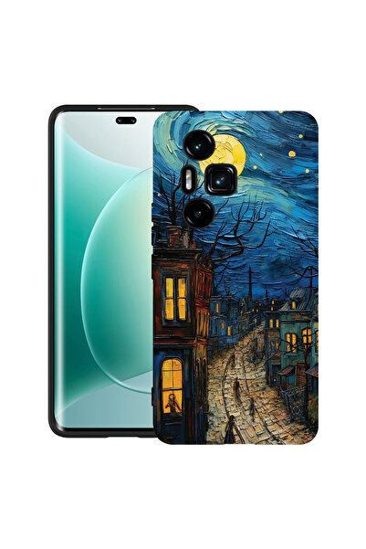 bestcase Carcasă ultra subțire TPU pentru Honor 300 Pro / 300 Ultra, Van Gogh...