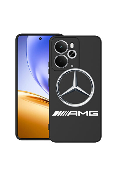 bestcase Carcasă ultra subțire TPU pentru Realme 14 5G, cu design Mercedes-Be...