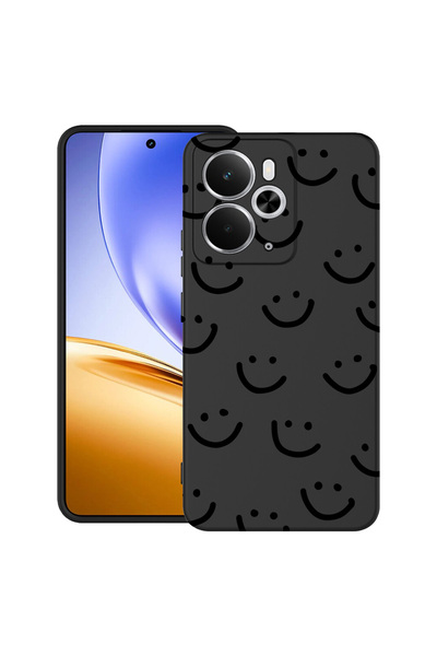 bestcase Carcasă ultra subțire TPU pentru Realme 14 5G, cu design Smiley, 311...