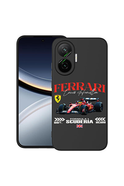 bestcase Carcasă ultra subțire din TPU pentru Poco F7, Ferrari Scuderia, 2052...