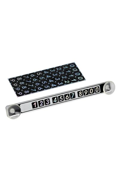 Lampa Suport cu ventuză pentru afișarea numărului de telefon LAM65363, includ...