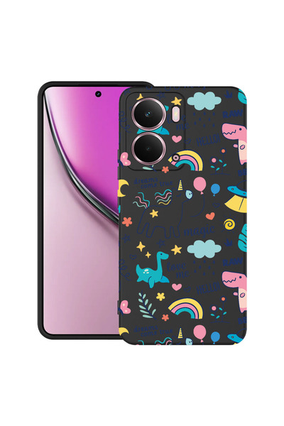 bestcase Carcasă ultra subțire TPU pentru Realme P3, Unicorn - Dreams Come Tr...