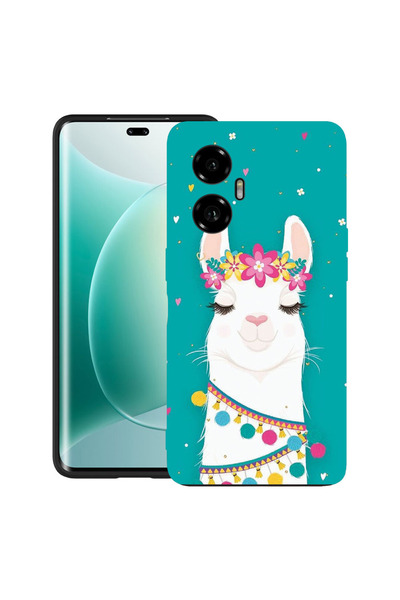 bestcase Carcasă ultra subțire TPU pentru Honor 300, Lovely Lama, 2052017 B 248