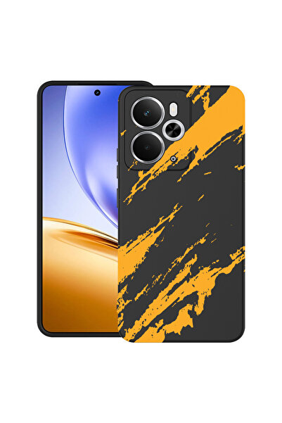bestcase Carcasă ultra subțire TPU Mat pentru Realme 14T, dungi aurii, 205200...