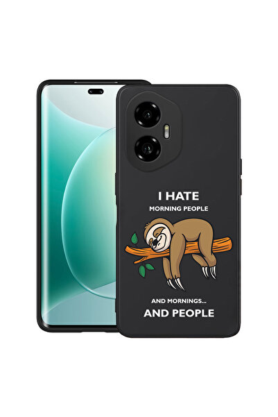 bestcase Carcasă ultra subțire TPU pentru Honor 300, I Hate Morning, 2052017 ...