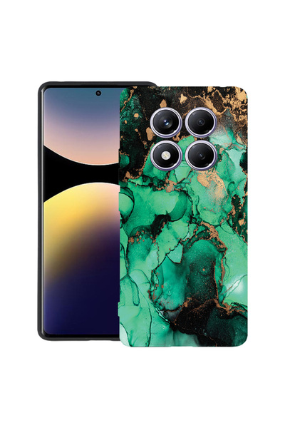 bestcase Carcasă ultra subțire TPU Mat pentru Oppo F29 Pro, marmură închisă, ...