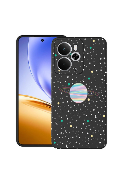 bestcase Carcasă ultra subțire TPU pentru Realme 14 5G, cu Design Universe, 3...