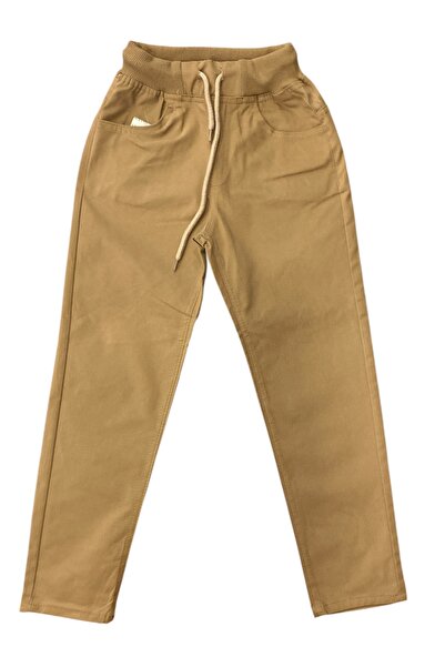 ALKANO Light Brown (School Beige) School Trousers