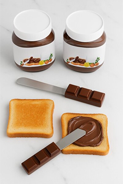 EWs 2’li Paslanmaz Çelik Çikolata Bıçağı Seti 18 cm