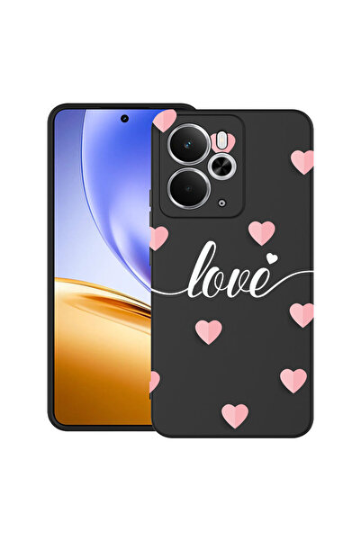 bestcase Carcasă ultra subțire TPU Mat pentru Realme 14T, Love Flying Hearts,...