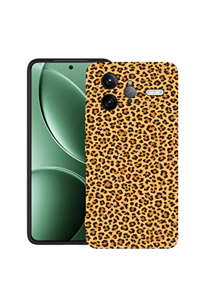 bestcase TPU матов ултра тънък калъф за Poco F7 Ultra, леопардов шарка, 20520...