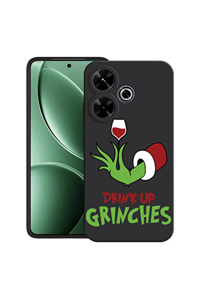 bestcase Carcasă ultra subțire TPU pentru Xiaomi Redmi 13x, Grinches - Drink ...